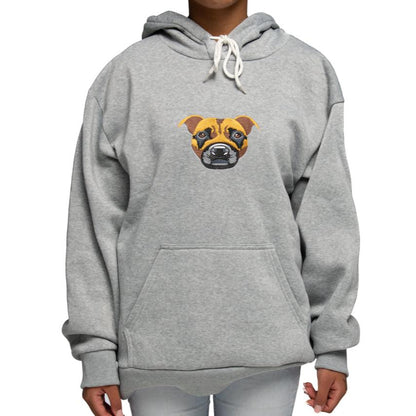 Embroidered Hoodie with Pet Portrait