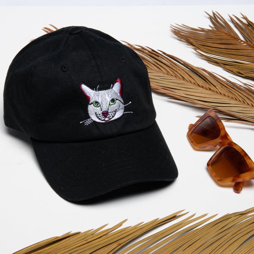 Custom Cap with Pet Portrait