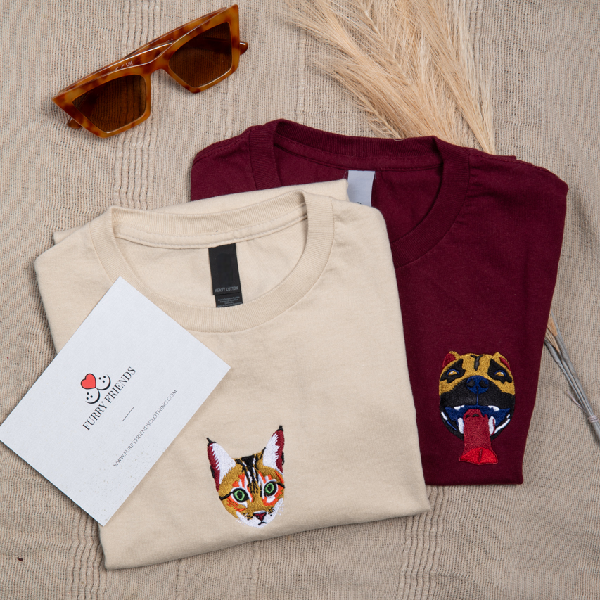 Custom Embroidered T-Shirt